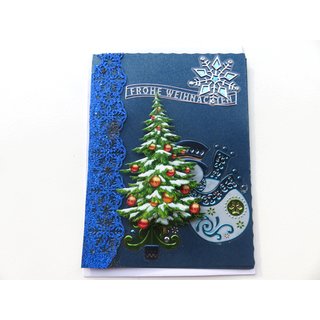 3-D Weihnachtskarte