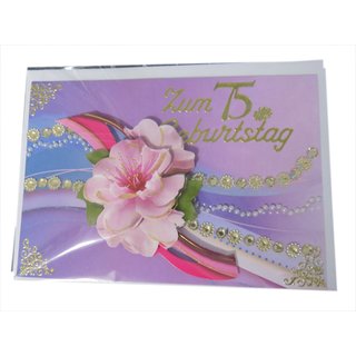 3-D Glückwunschkarte zum Geburtstag